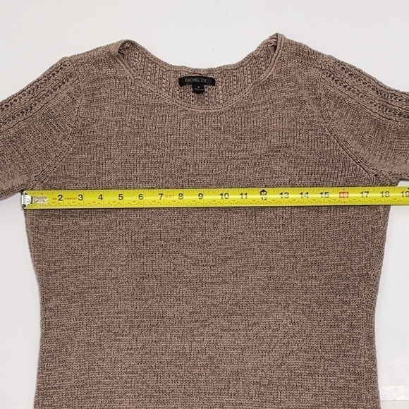 Rachel Zoe Tan Knit Sweater Size S - Picture 9 of 14